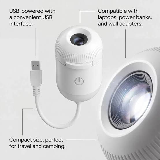 Mini Galaxy Star Projector